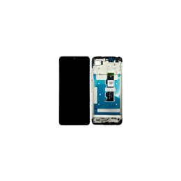 Motorola Original Ecran LCD et Vitre Tactile Noir Avec Châssis pour Motorola Moto G06 5D68C31263