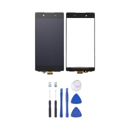 Sony Ecran LCD & Vitre tactile Noir Sans Châssis Pour