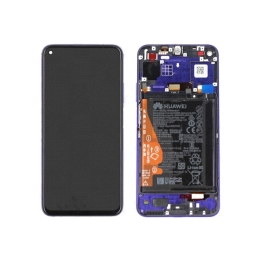 Huawei Original Ecran LCD & Vitre tactile Violet Assemblés Sur Châssis Et Batterie Pour
