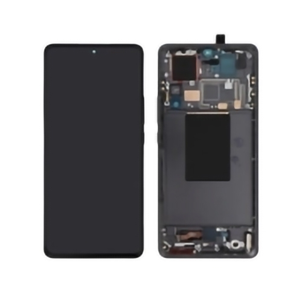 Ecran LCD & Vitre tactile Noir Assemblés Sur Châssis Pour Xiaomi Redmi Note  12 Pro 5G