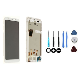 Wiko Original Ecran LCD & Vitre tactile Blanc Sur Châssis Pour