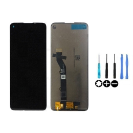 Motorola Ecran LCD & Vitre tactile Noir sans châssis Pour