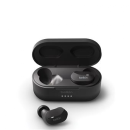 Belkin BELKIN SOUNDFORM Ecouteurs TWS (Noir)