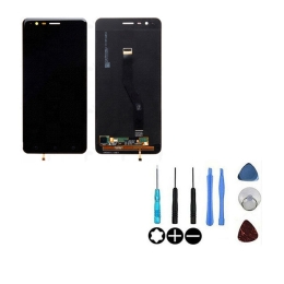 Asus Ecran LCD & Vitre Tactile Noir Assemblés Sans Châssis Pour