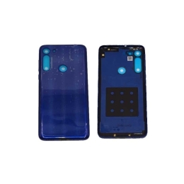 Motorola Original Vitre Arrière Back Cover Bleu Pour Motorola G8
