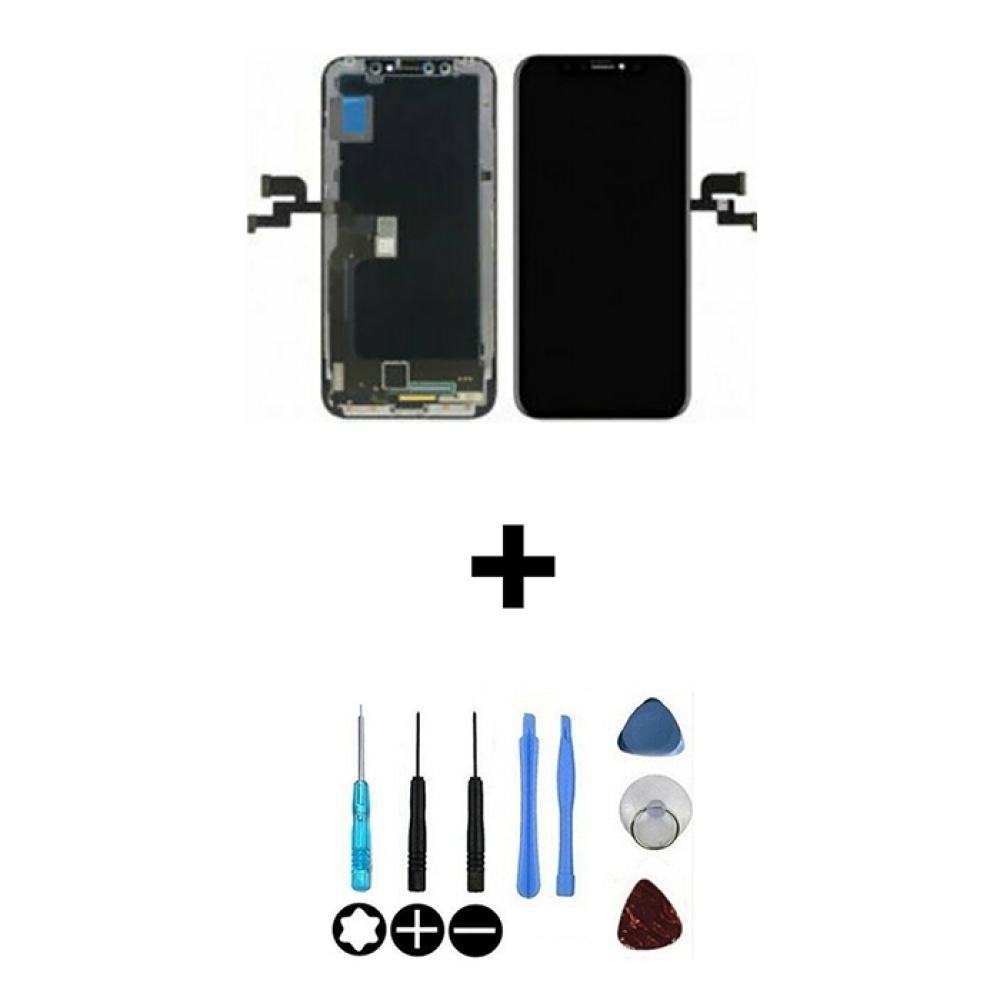 Ecran Complet LCD + Vitre Tactile Hard Oled Pour iPhone X A1865 A1901 A1902