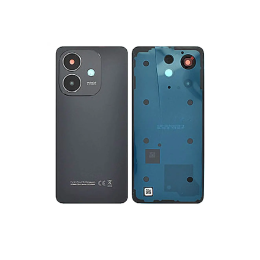 Oppo Cache Batterie Vitre Arrière Premium Sparkle Black pour OPPO A40 (CPH2669)