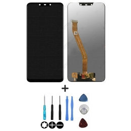 Huawei Ecran LCD & Vitre tactile Noir sans châssis Pour
