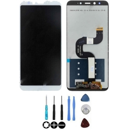 Xiaomi Ecran LCD & Vitre tactile Blanc Assemblés Sans Châssis Pour
