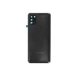 Samsung Originale Cache Batterie Vitre Arrière Noir Pour Samsung Galaxy A31 (A315F)