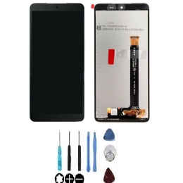Samsung Original Ecran LCD & Vitre tactile Noir Assemblés Sans Châssis Pour