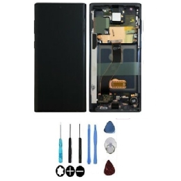 Samsung Original Ecran LCD & Vitre tactile Noir Assemblés Sur Châssis Pour