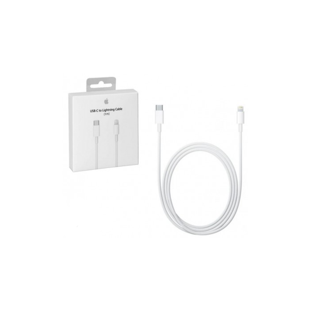Câble USB-C Vers Lightning 2 Mètres Avec Adaptateur USB-A - Charge Rapide PD 3A, Transfert Données 480 Mbps - Pour IPhone, IPad, AirPods