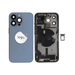 Apple iPhone Original Cache Batterie et Vitre Tactile Grade A avec petites pièces Bleu Pulled Reconditionné pour Apple iPhone 13 Pro