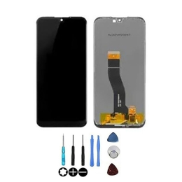 Nokia Ecran LCD & Vitre tactile Noir Assemblés Sans Châssis Pour