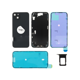 Apple iPhone Original Cache Batterie et Vitre Tactile Grade B avec petites pièces Noir Pulled Reconditionné pour Apple iPhone 15 Plus