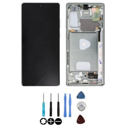 Samsung Originale Ecran LCD & Vitre tactile Vert Assemblés Sur Châssis Pour