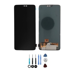OnePlus Ecran LCD Oled & Vitre tactile Noir Assemblés Sans Châssis Pour Oneplus 6