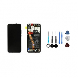 Huawei Original Ecran LCD & Vitre tactile Noir Assemblés Sur Châssis Et Batterie Pour