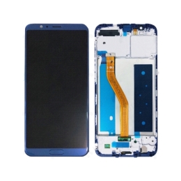 Honor Ecran LCD & Vitre tactile Bleu Assemblés Sur Châssis Pour