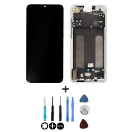 Xiaomi Ecran LCD & Vitre Tactile Blanc Assemblés Sur Châssis Pour