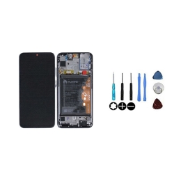 Honor Original Ecran LCD & Vitre tactile Noir Assemblés Sur Châssis Et Batterie Pour