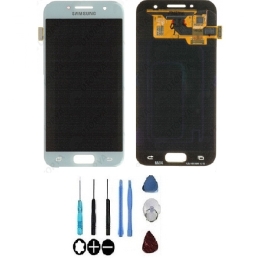 Samsung Original Ecran LCD & Vitre tactile Blanc Assemblés Sur Châssis Pour