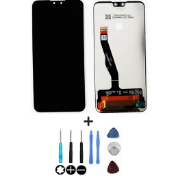 Huawei Ecran LCD & Vitre tactile Noir sans châssis Pour