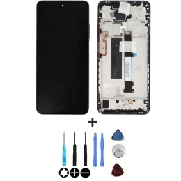 Xiaomi Original Ecran LCD & Vitre tactile Gris Assemblés Sur Châssis Pour