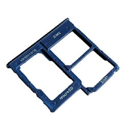 Samsung Tiroir Carte Sim Caddy Sim Tray Support Carte Sim Bleu Pour Samsung Galaxy A40 (A405F)