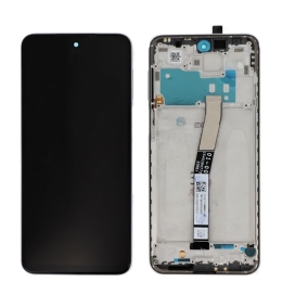 Xiaomi Ecran LCD & Vitre tactile Blanc Assemblés Sur Châssis Pour Xiaomi Redmi Note 9S
