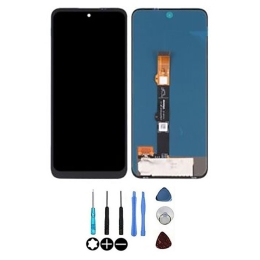 Motorola Ecran LCD & Vitre tactile Noir Assemblés Sans Châssis Pour