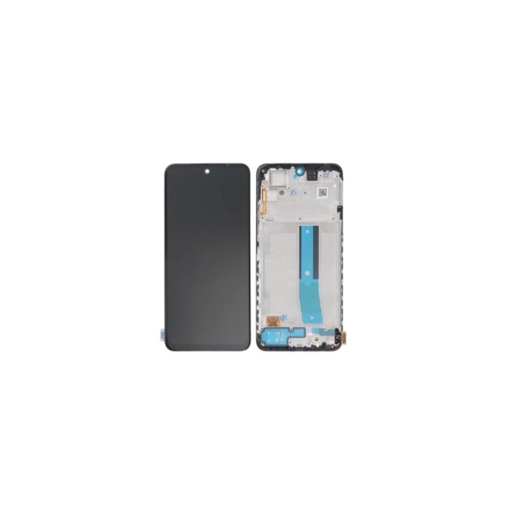 Ecran LCD et Vitre Tactile avec Châssis Noir Premium pour Xiaomi Poco M4  Pro 4G