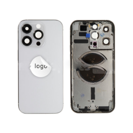 Apple iPhone Original Cache Batterie et Vitre Tactile Argen Pulled Reconditionné pour Apple iPhone 14 Pro