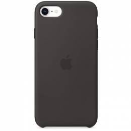 Apple iPhone Etui Coque Silicone Noir Pour