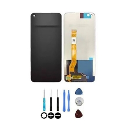 Realme Ecran LCD & Vitre tactile Noir Assemblés Sans Châssis Pour Realme 9 Pro 5G