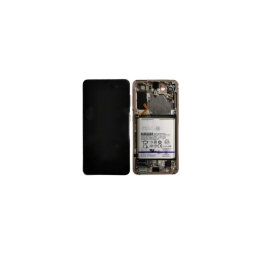 Samsung Original Bloc Complet Assemblé Phantom Violet pour Samsung Galaxy S21 5G G991 GH82-24716B GH82-24718B