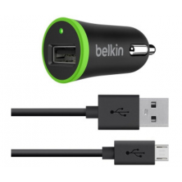 Chargeur Secteur Double USB 24W avec Câble USB vers USB-C, Belkin