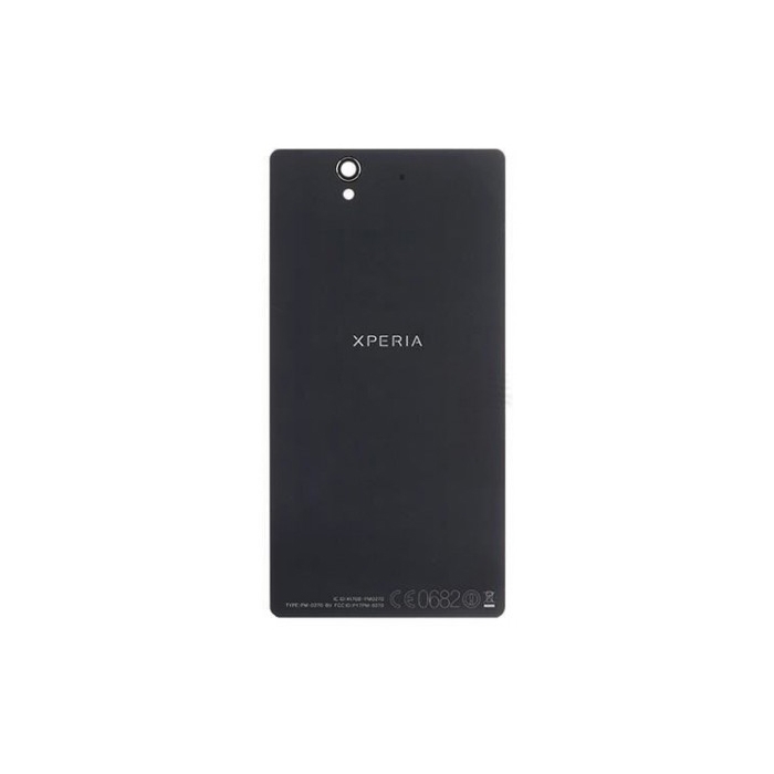 Cache Batterie Vitre Arrière Pour Sony Z C6602 - Noir - Neuf