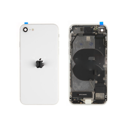 Apple iPhone Original Cache Batterie et Vitre Tactile avec petites pièces Blanc Pulled Reconditionné pour Apple iPhone SE (2020)