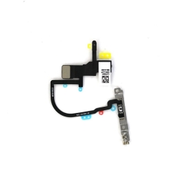 Apple iPhone Nappe power / Flash Avec Support Métallique Pour