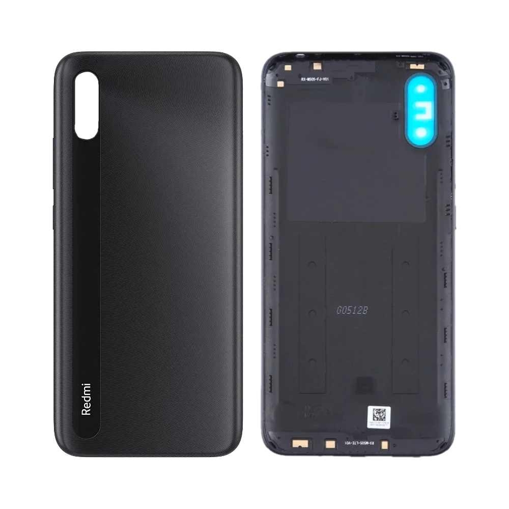 Cache Batterie Vitre Arrière Premium Gris Granite Pour Xiaomi Redmi 9AT - Neuf