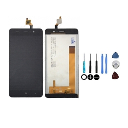 Wiko Ecran LCD & Vitre tactile Noir sans châssis Pour