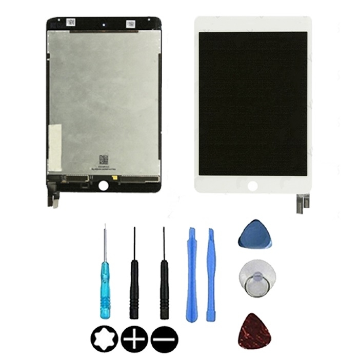 Ecran Complet Full LCD Touch Screen White Pour iPad Mini 4 A1538 A1550