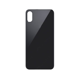 Apple iPhone Vitre Arrière Noir Version Large HOLE Pour