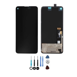 Google Original Ecran LCD & Vitre tactile Assemblés Noir Sans Châssis Pour Google Pixel 4A 5G