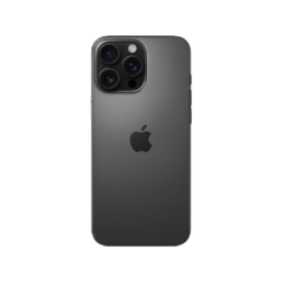 Apple iPhone Original Cache Batterie et Vitre Tactile Titane Noir Pulled Reconditionné pour Apple iPhone 16 Pro Max