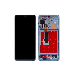 Huawei Ecran LCD et Vitre Tactile Oled avec Châssis Nacre pour Huawei P30 Pro/P30 Pro New Edition