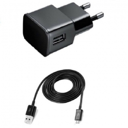 Asus Adaptateur Secteur + Câble Micro USB Noir Kit 2/1  Pour