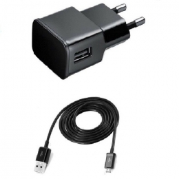 Asus Adaptateur Secteur + Câble Micro USB Noir Kit 2/1 Pour